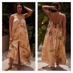 TK exclusive for Anthropologie long summer dress
